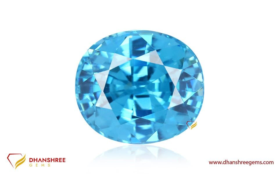 REAL BLUE ZIRCON Origin : Brazil