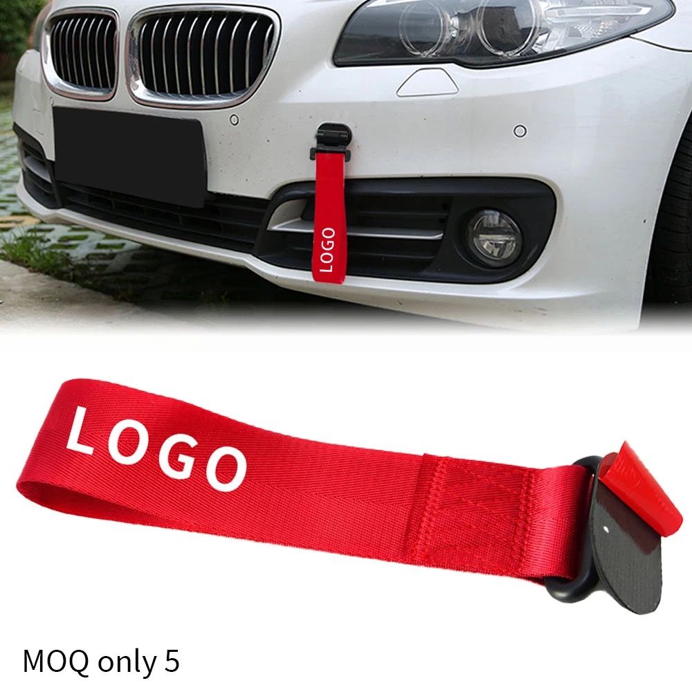 Tow strap belt