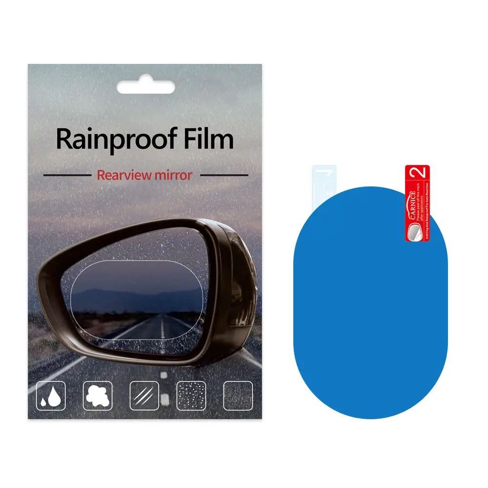 2pcs Side mirror rainproof sticker