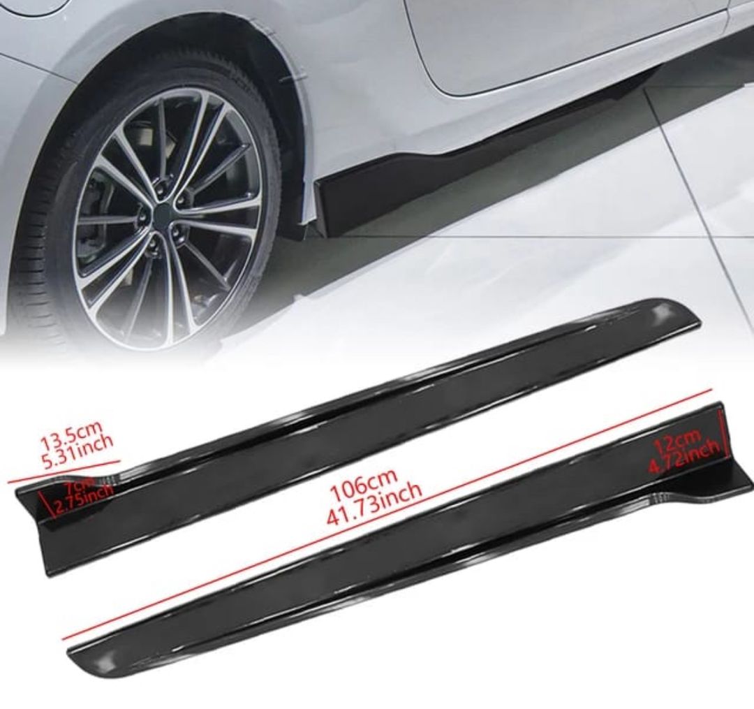 Universal short side skirts 