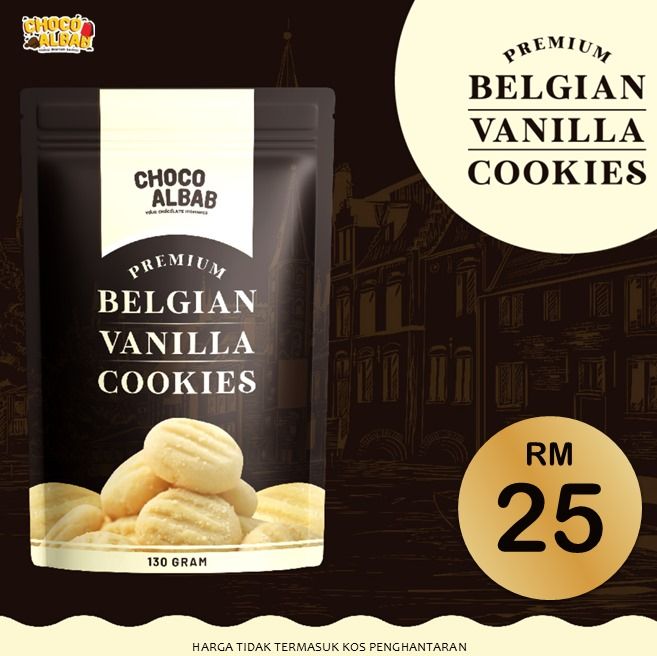 Belgian Vanilla Premium Cookies