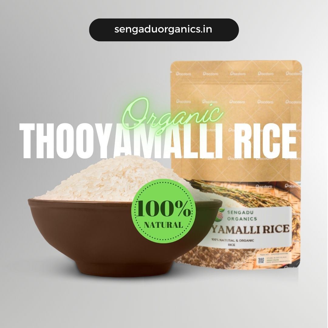 Organic Thooyamalli Rice/ தூயமல்லி அரிசி