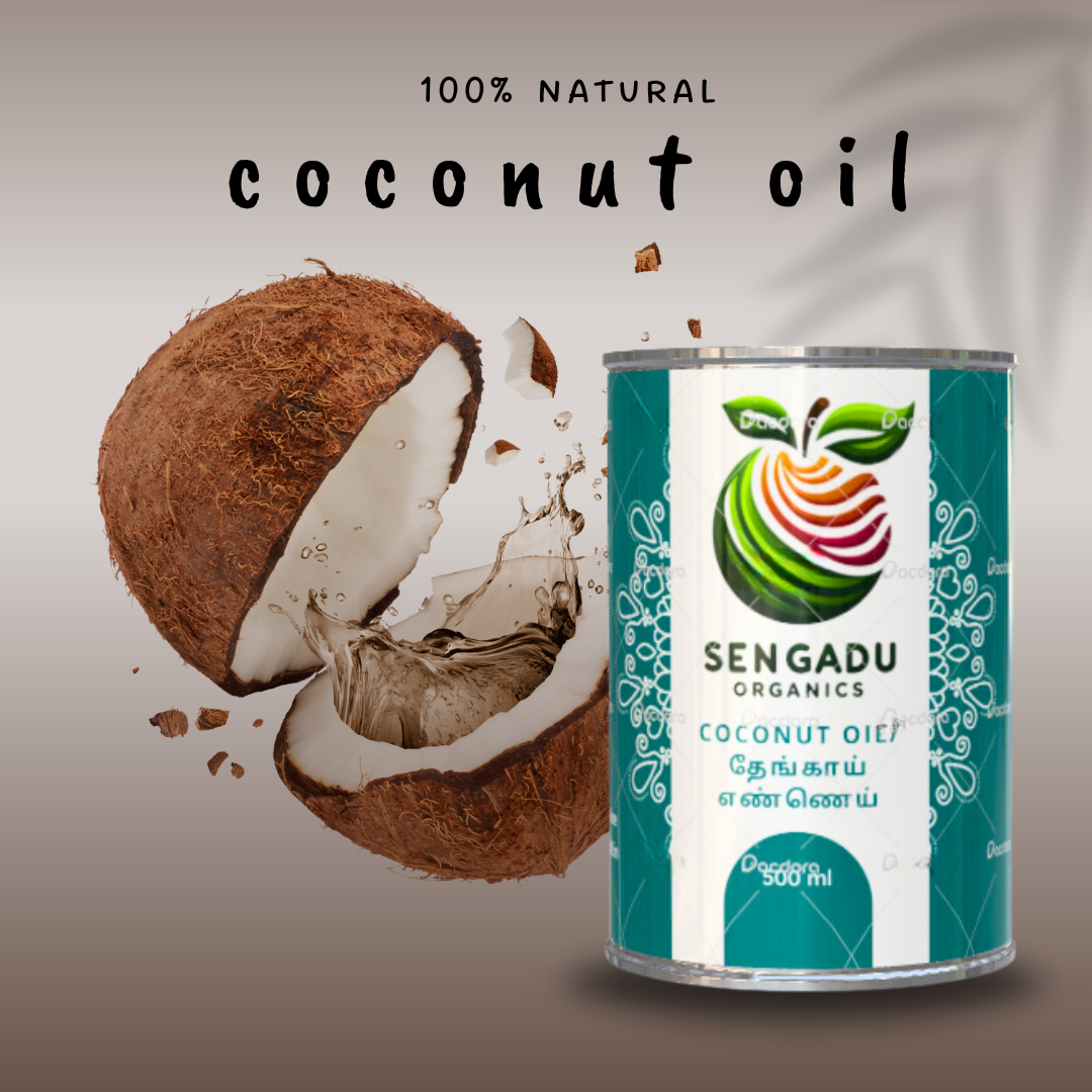 Organic Coconut oil/ தேங்காய் எண்ணெய்