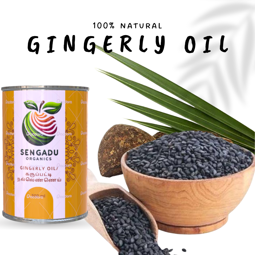 Organic Gingelly Oil/ கருப்பட்டி நல்லெண்ணெய்