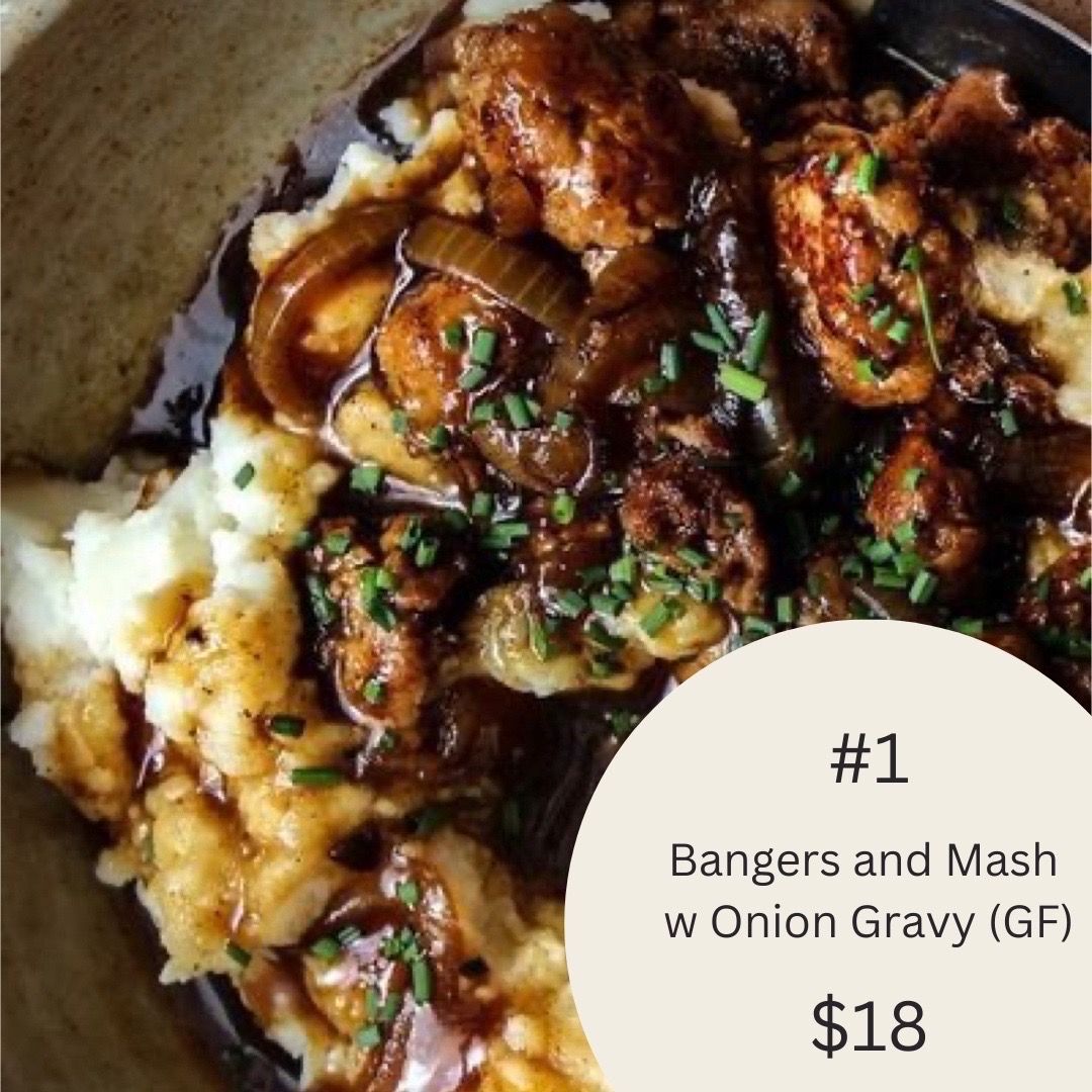 Bangers & Mash (GF)