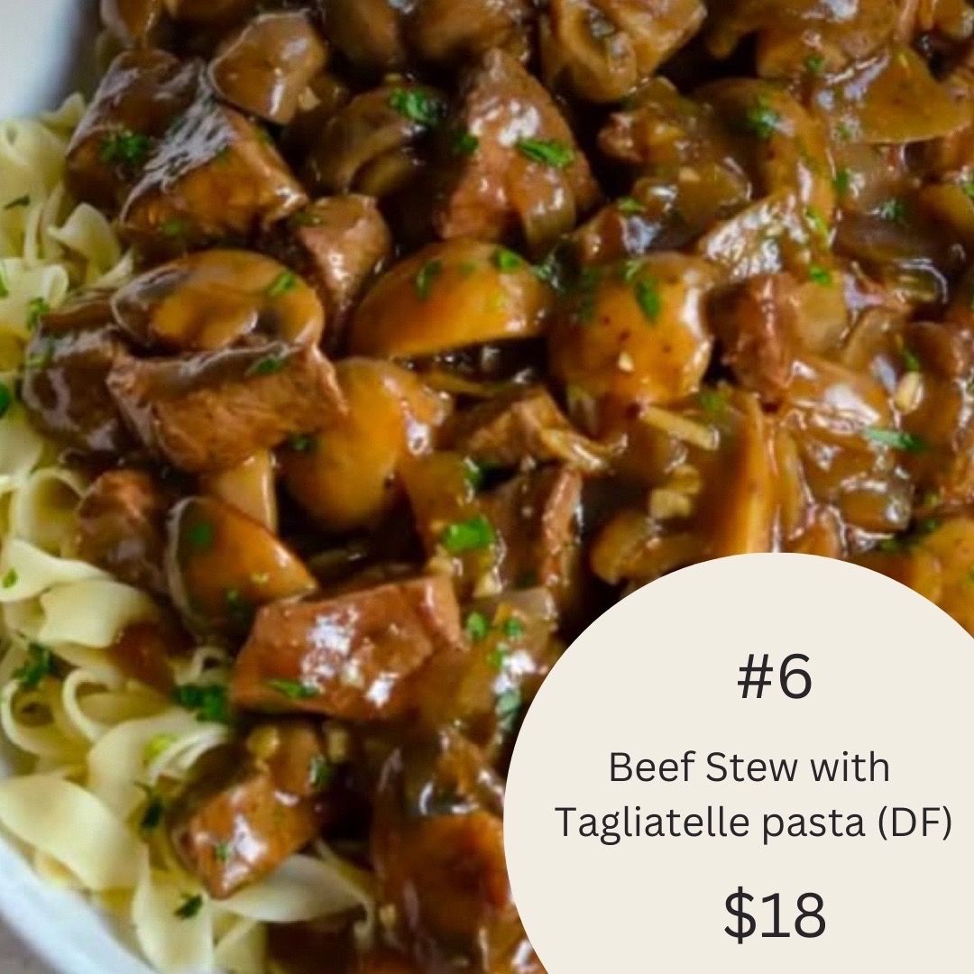 Beef Stew with Pasta (DF)