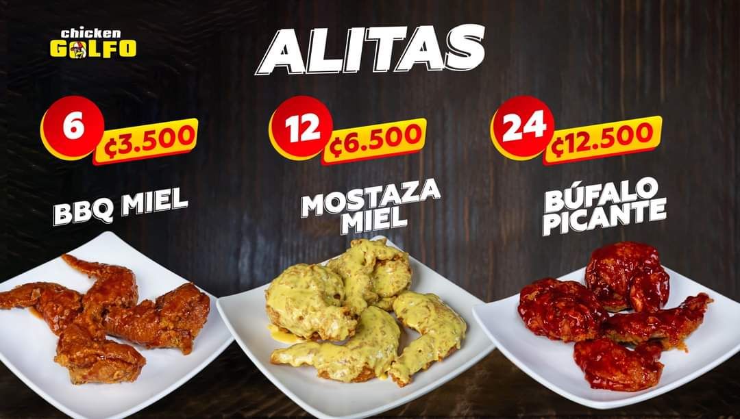 Alitas de Pollo