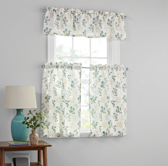 Mainstays 36-inch 3 pieces Small Window Curtain Set