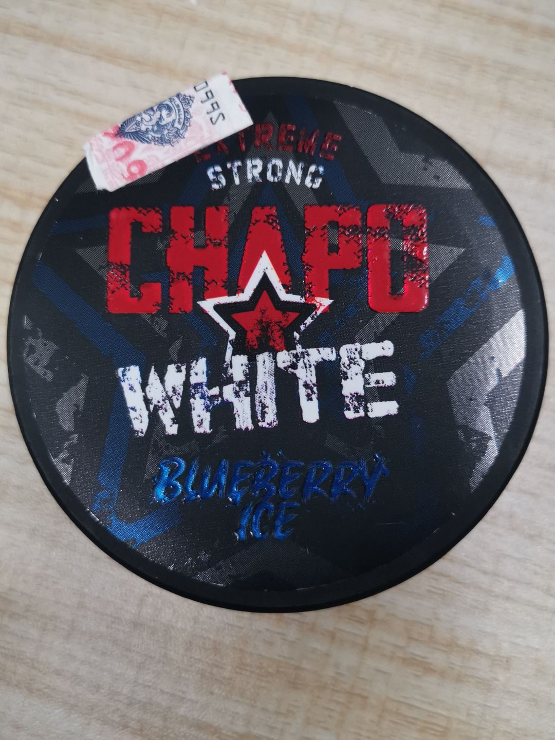 Chapo White BLUEBERRY ICE Nicotine: 16.5mg/g 20 Pouch/Box