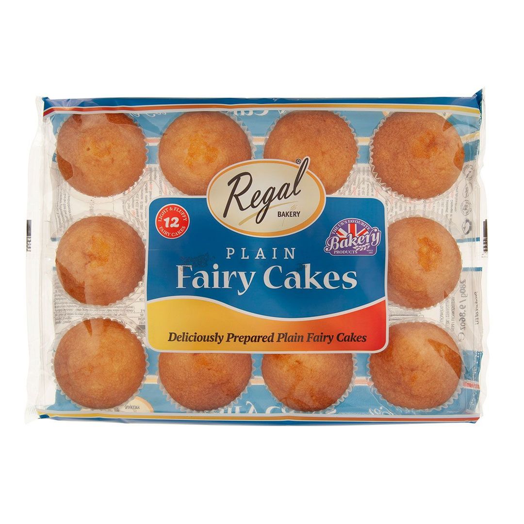  Plain Fairy Cakes 280g x 12