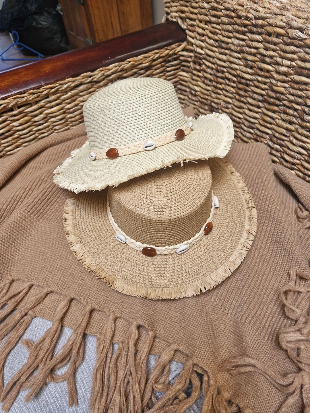 Summer -Straw beach hats