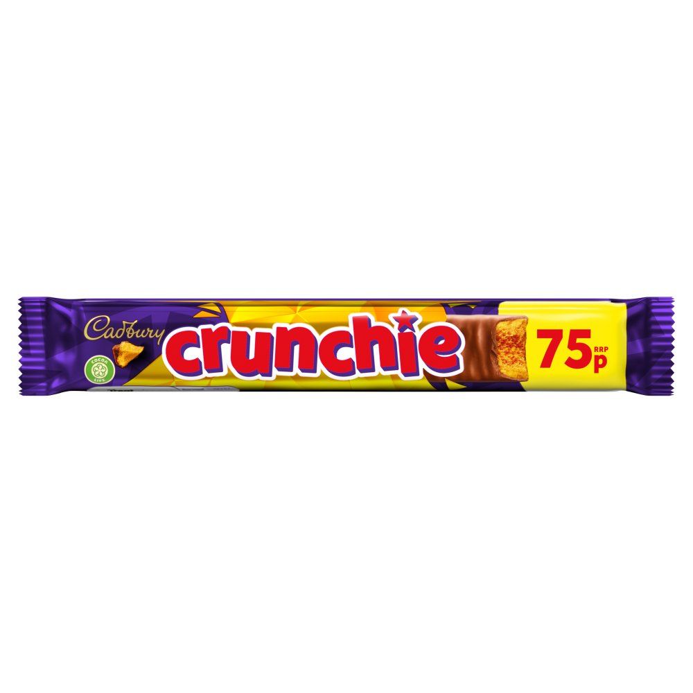 Cadbury Crunchie Chocolate Bar 40g