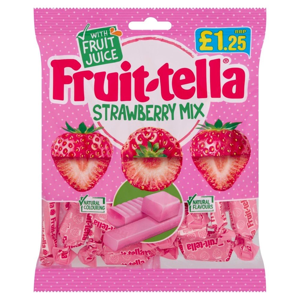 Fruit-tella Strawberry Mix 135g