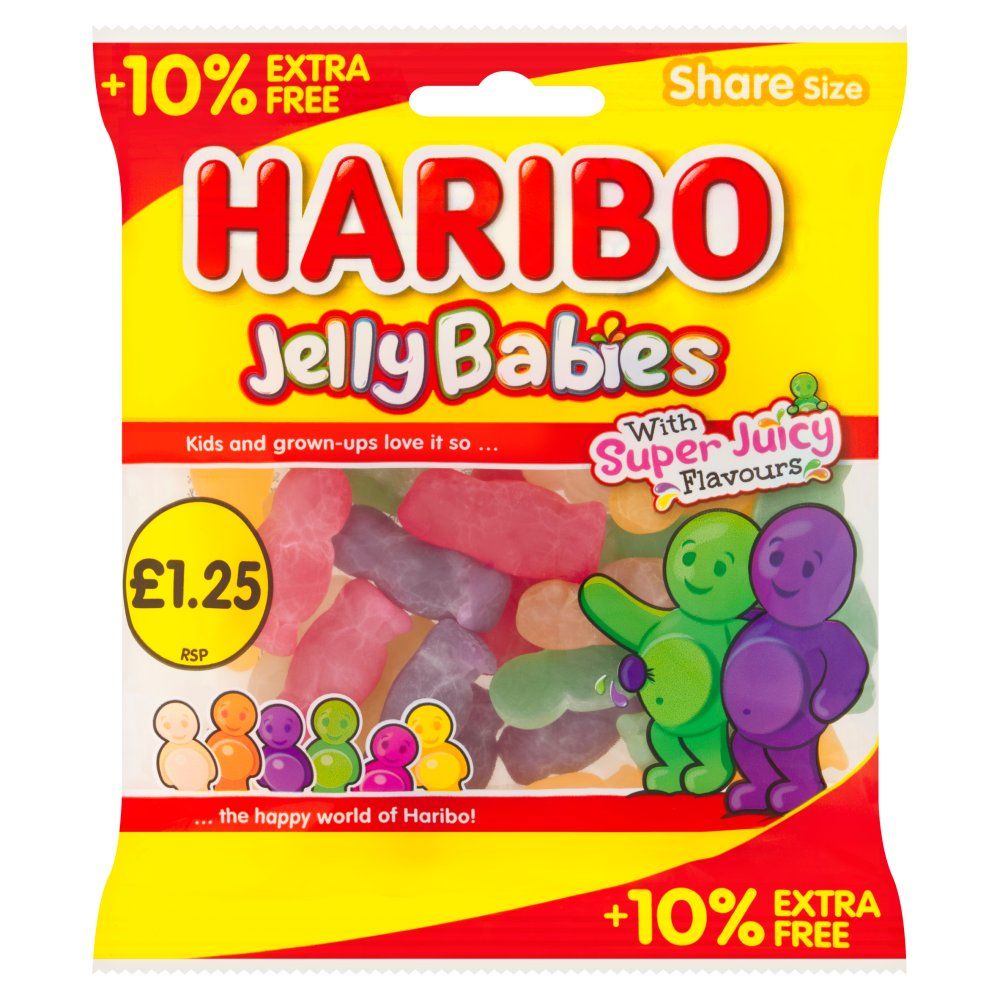 Haribo Jelly Babies 154g