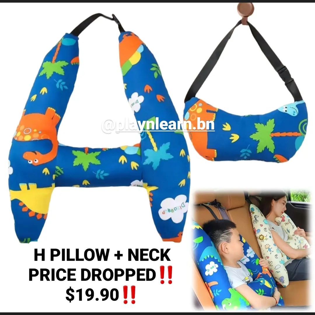 TRAVEL H PILLOW + NECK (INSTOCK)