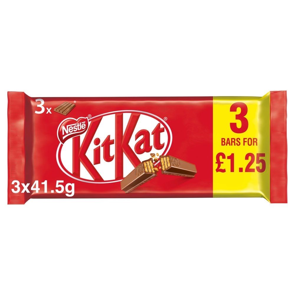 Kit Kat 4 Finger Bar Multipack 124.5g