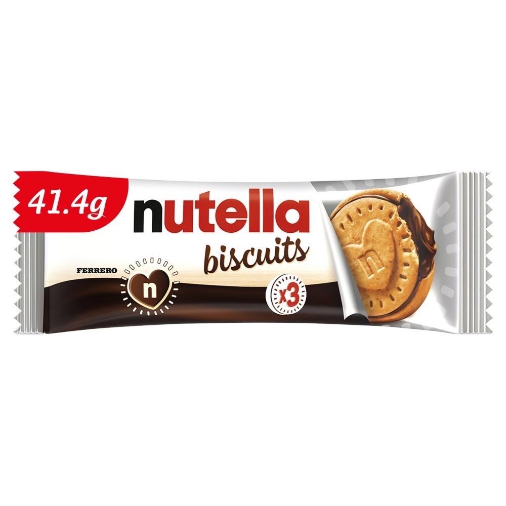 NUTELLA® Biscuits Pack 41.4g - 3 biscuits