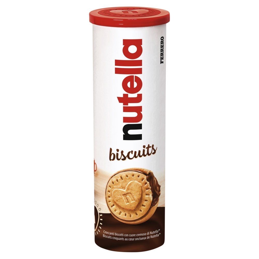 NUTELLA® Biscuits Tube 166g - 12 biscuits