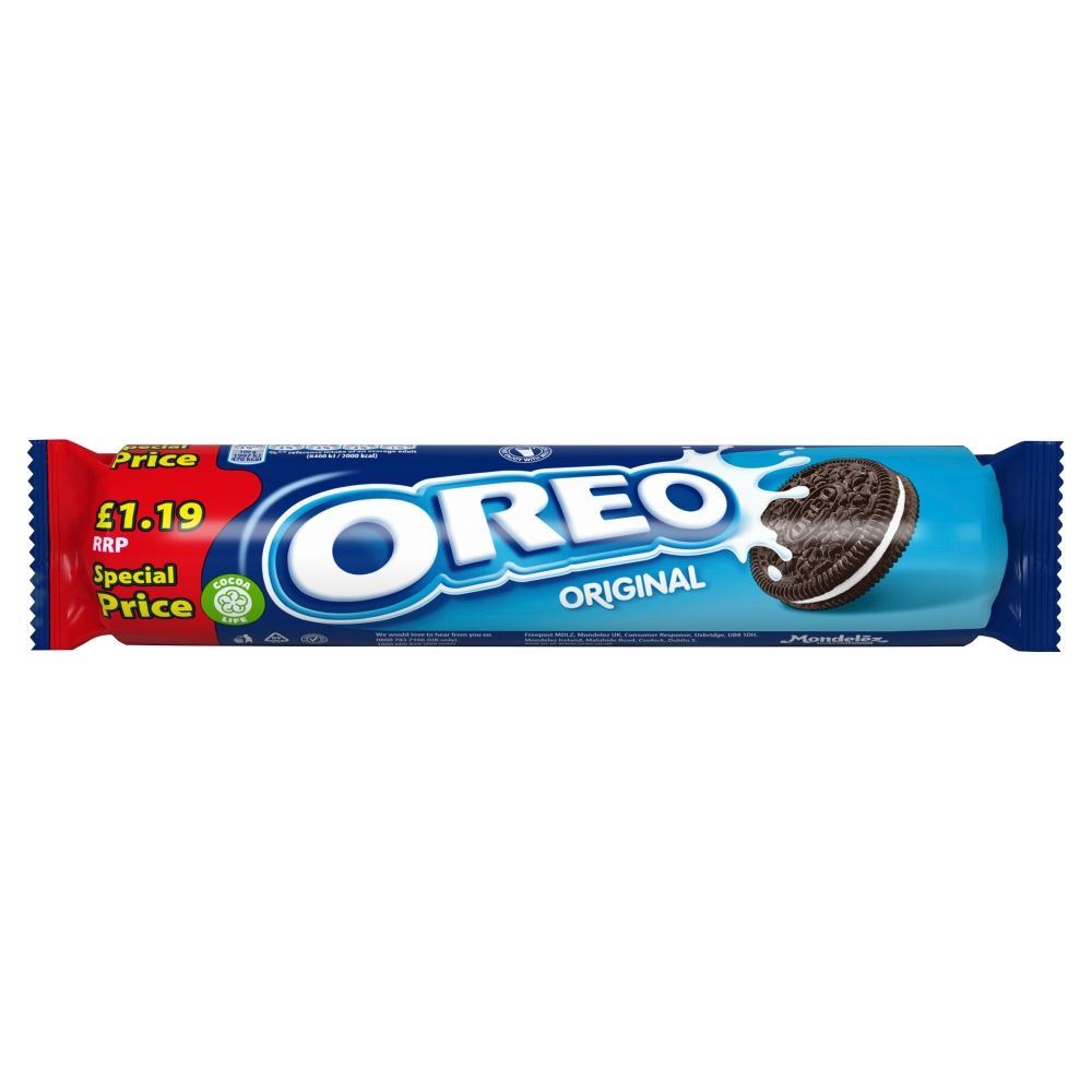 Oreo Original Sandwich Biscuits 154g