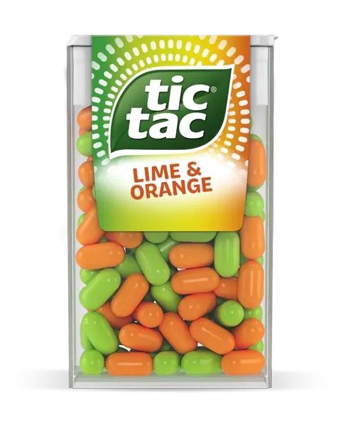 Tic Tac Lime & Orange 18g