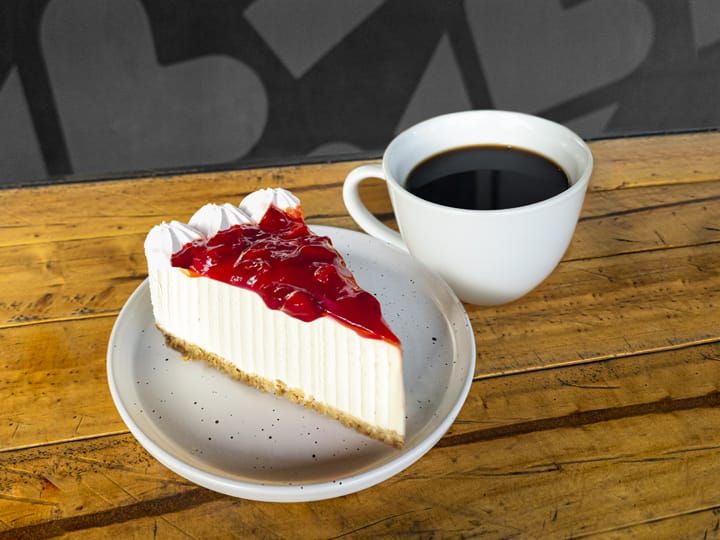 Cheesecake + café