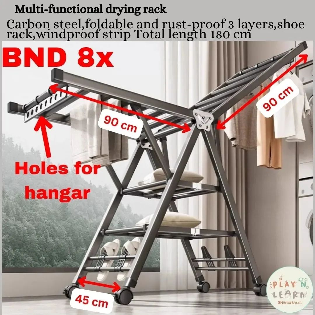 MULTI-FUNCTIONAL DRYING RACK (INSTOCK)