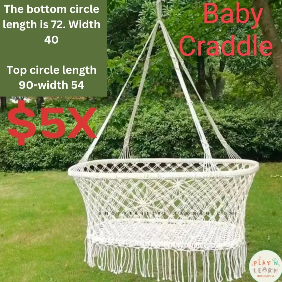 ROTAN BABY CRADDLE ONLY (INSTOCK)