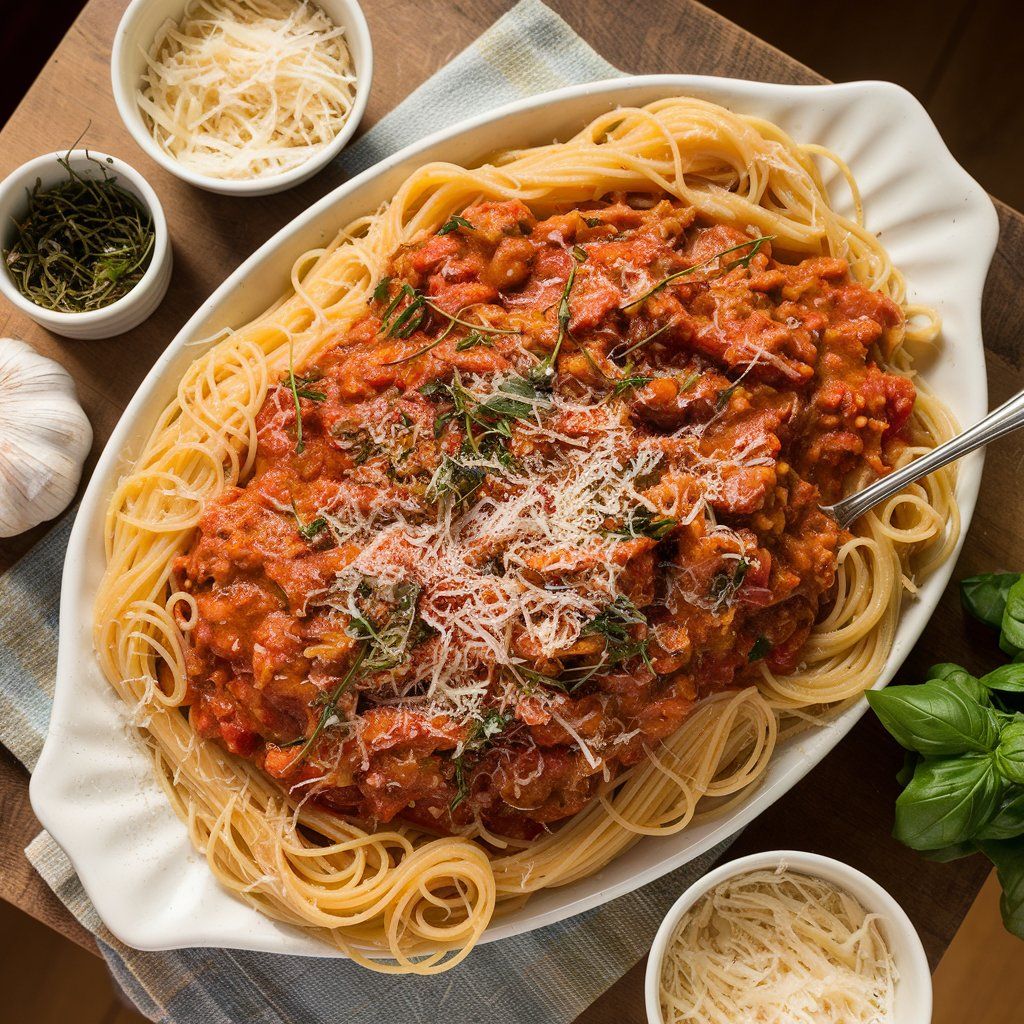 Bolognese Pasta (1 Portion Good for 15 pax)