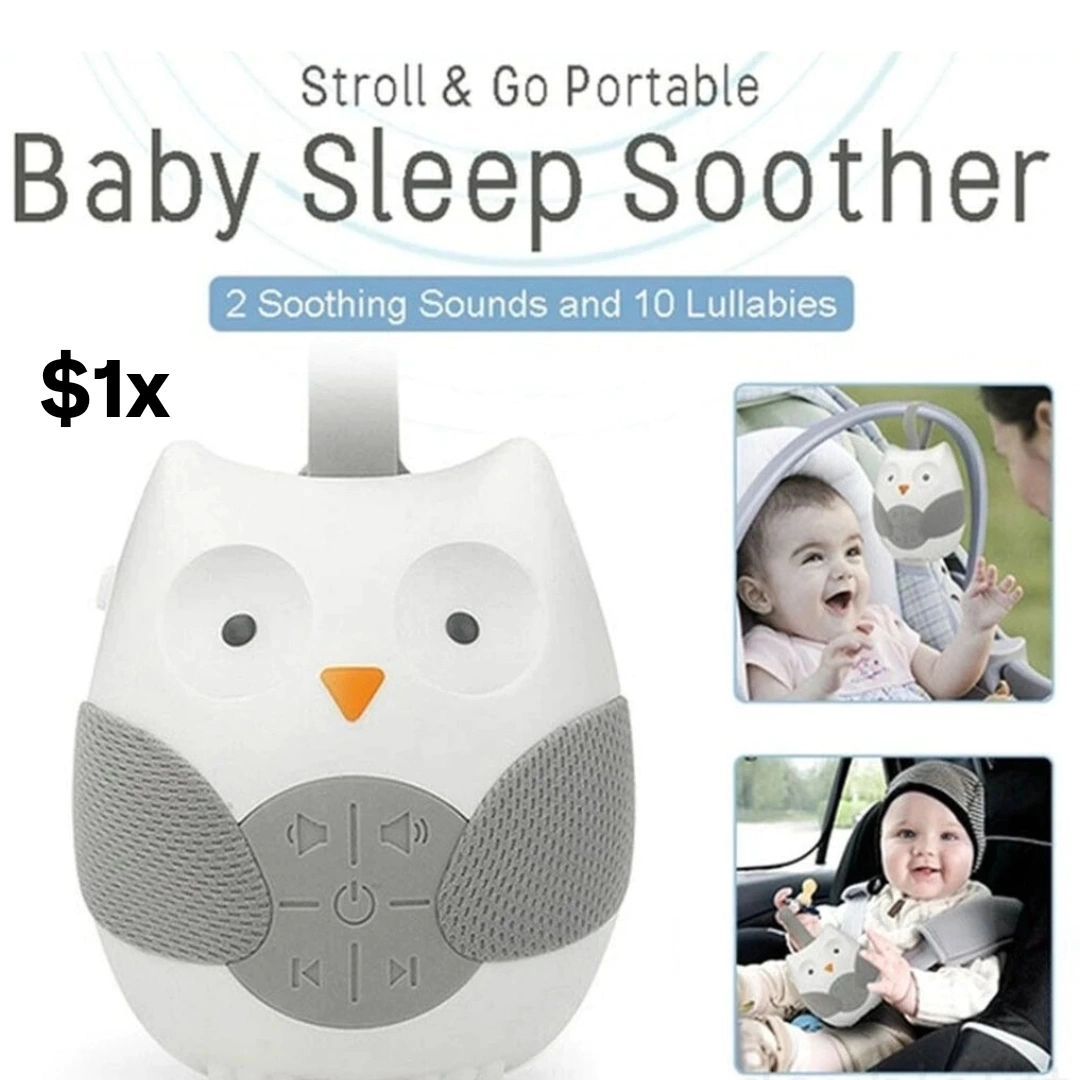 OWL MUSIC BABY SLEEP SOOTHER (INSTOCK)