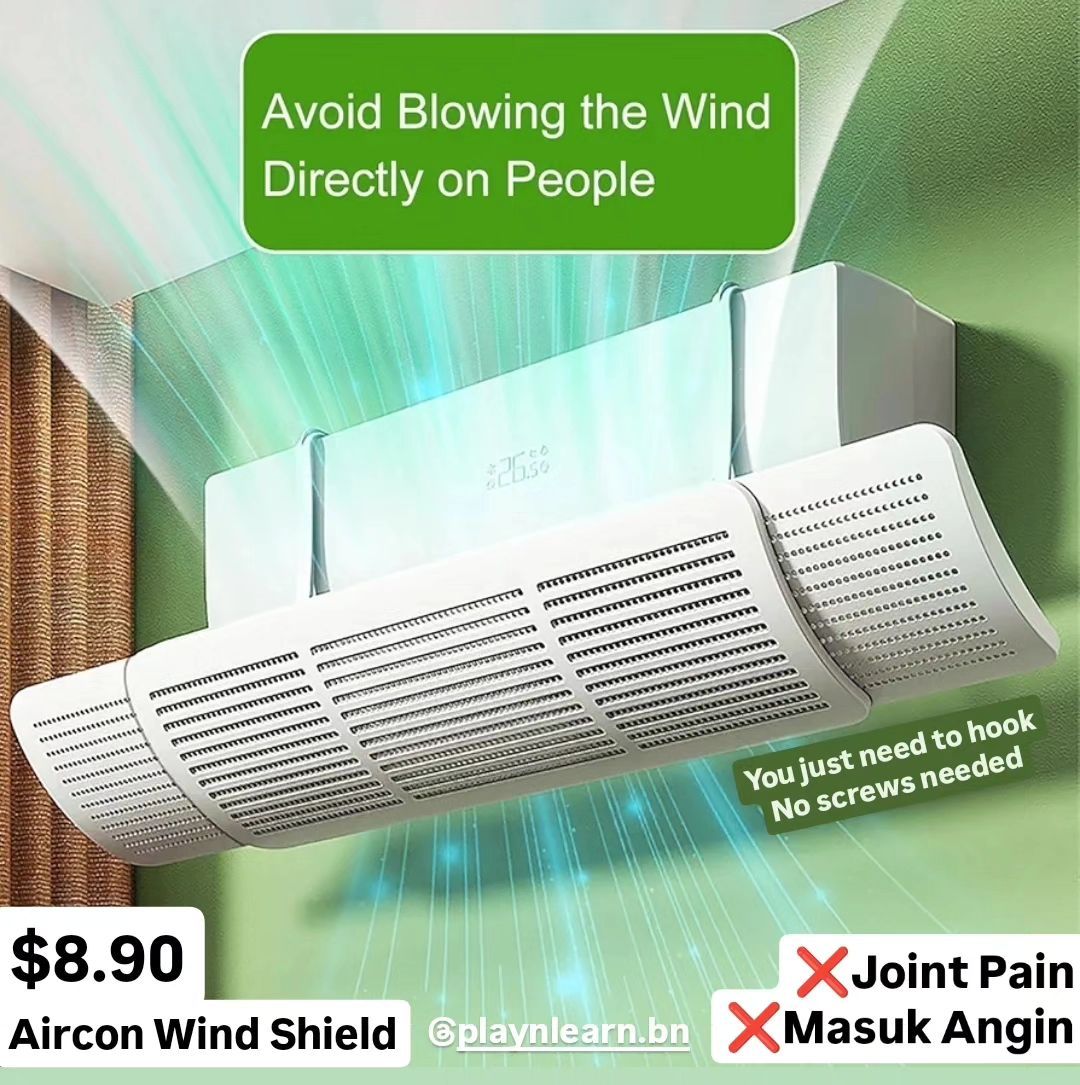 AIRCON WIND SHIELD (INSTOCK)