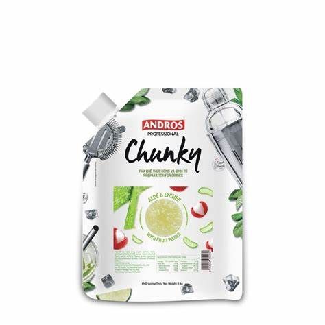 Andros Aloe Lychee Chunky 1kg