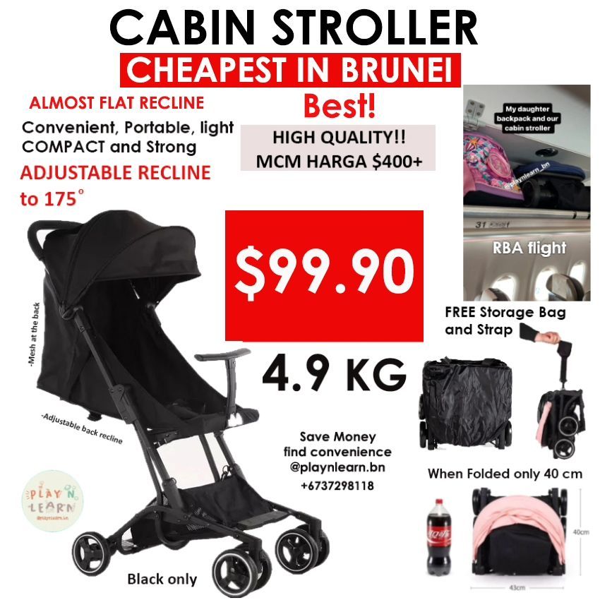 CABIN STROLLER 4.9KG (INSTOCK)