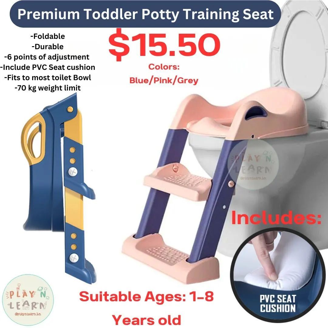 PREMIUM TODDLER POTTY TRAINING SEAT TOILET (INSTOCK)