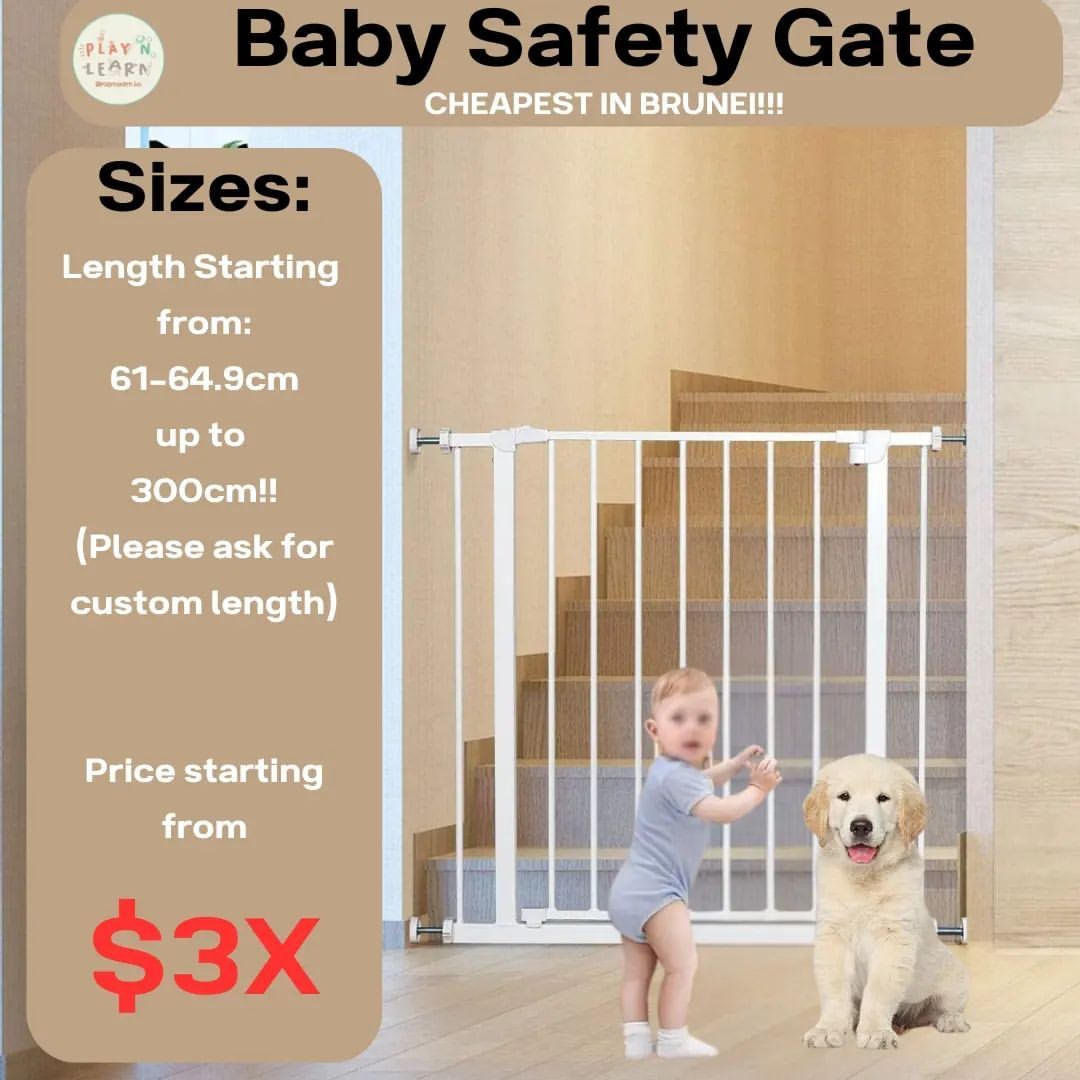 BABY SAFETY GATE (PO! Contact us for more info)