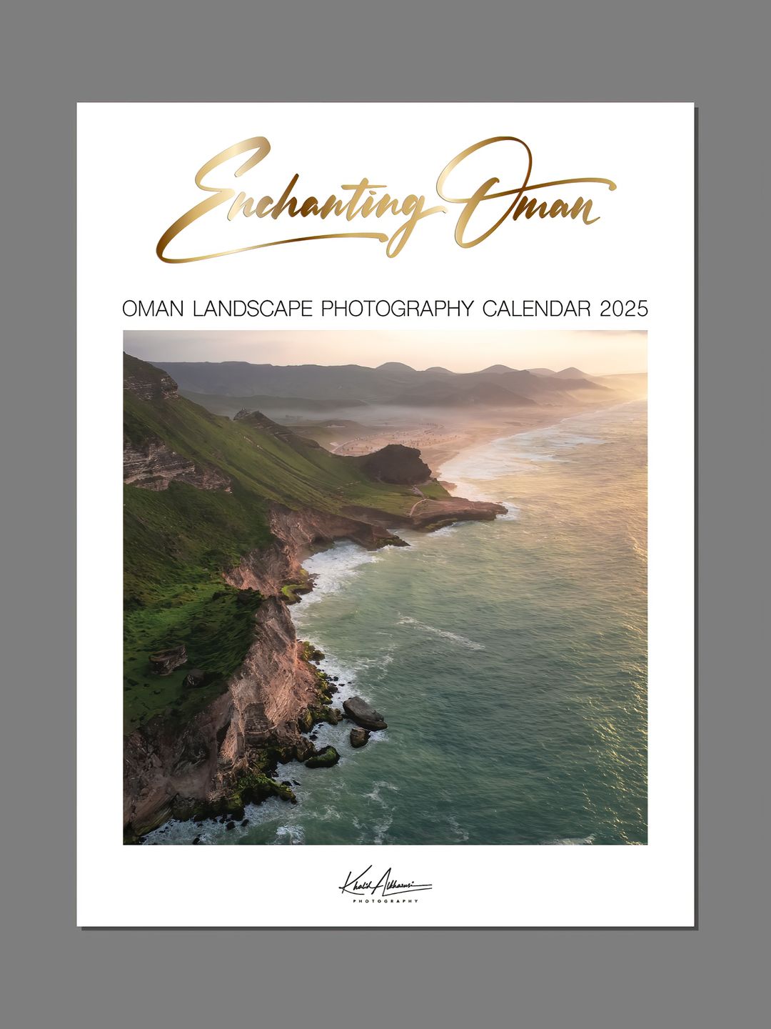 Oman Landscape Photography Wall Calendar 2025