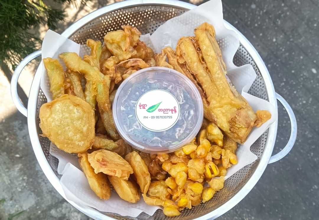 မုံရွာ အညာမုန့်_အကြော်မှုန့် 