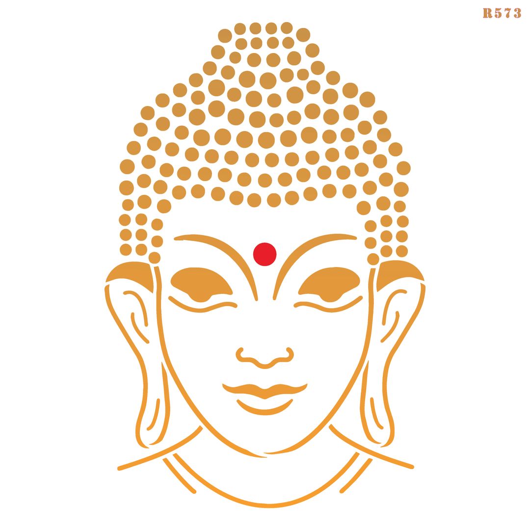 R573_Putha2 Wall Stencil 