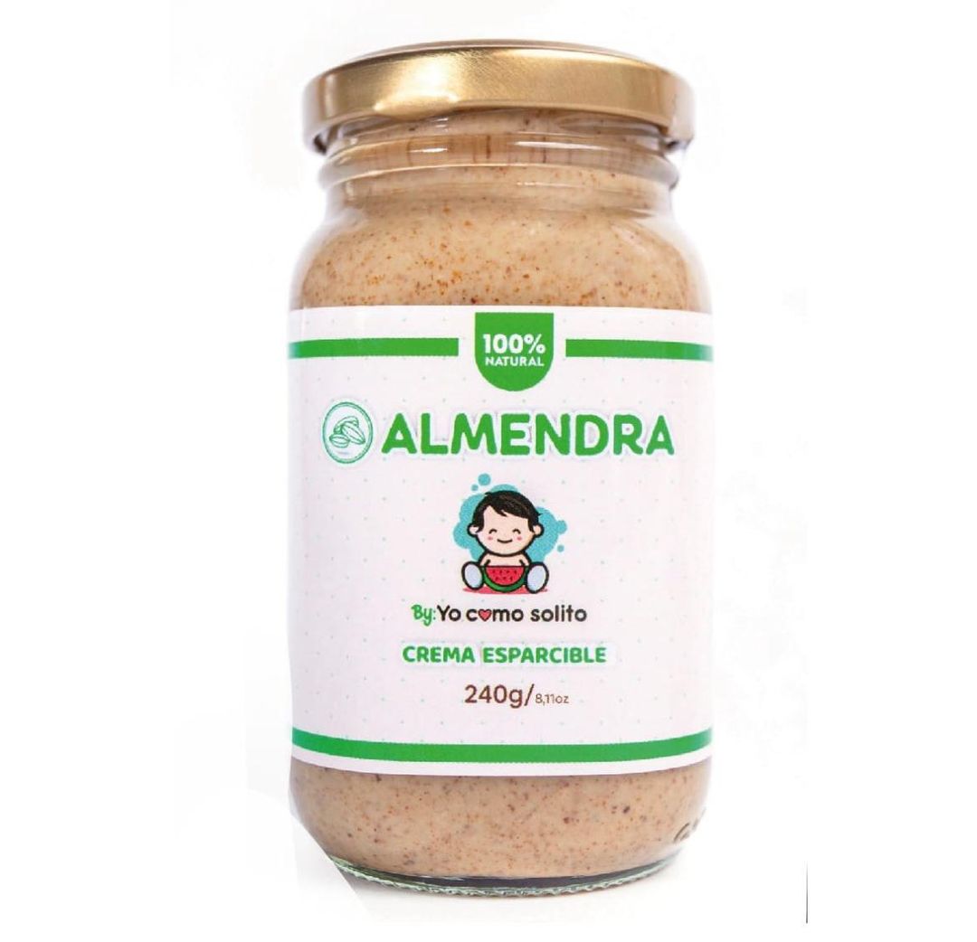 Crema esparcible de almendra x 240g