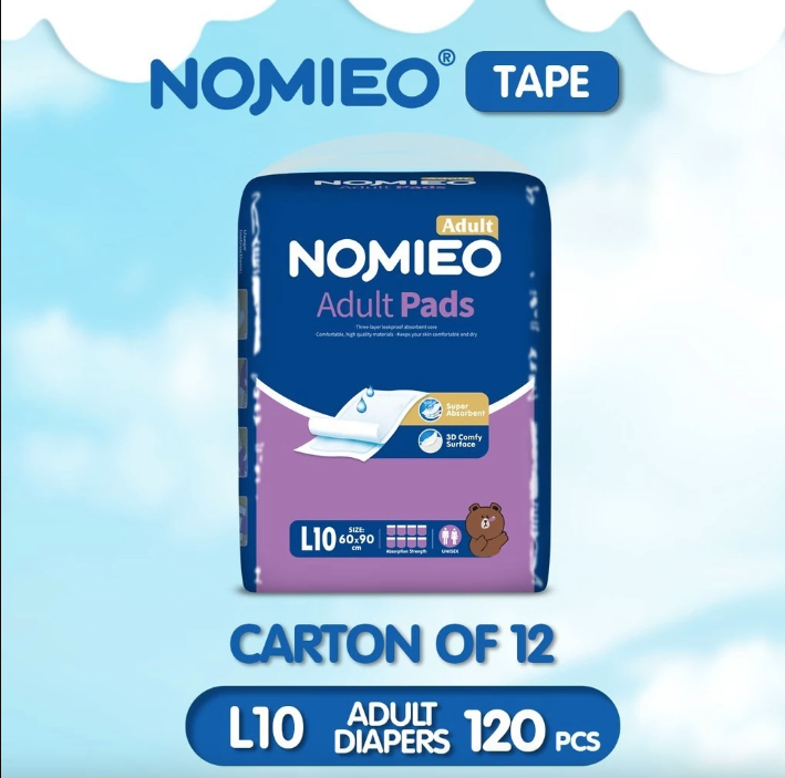 [CARTON] NOMIEO Adult Underpad 10s