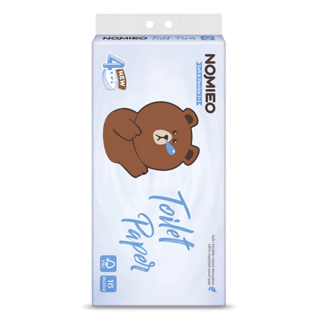 [CARTON] Nomieo 4PLY Toilet Paper 200s (30 rolls/carton)