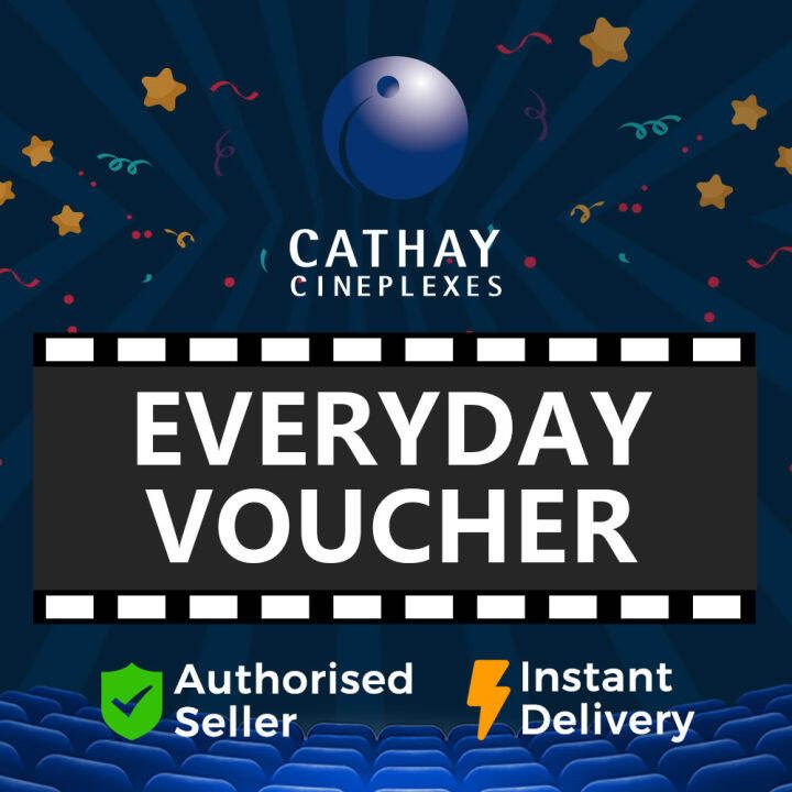 Cathay Cineplexes $13 Everyday Movie e-Voucher