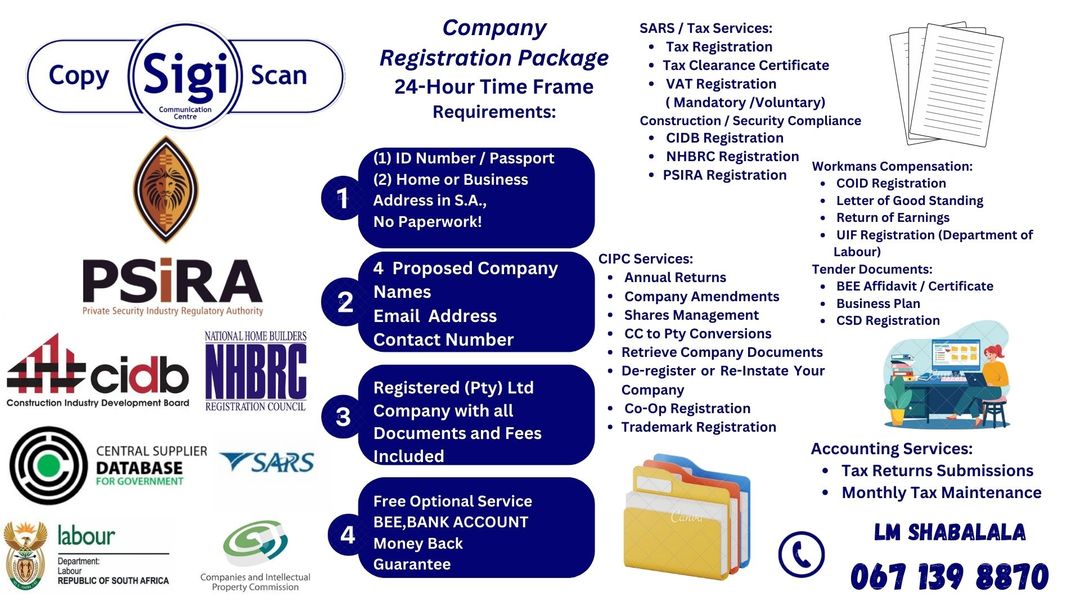 Company registrations 