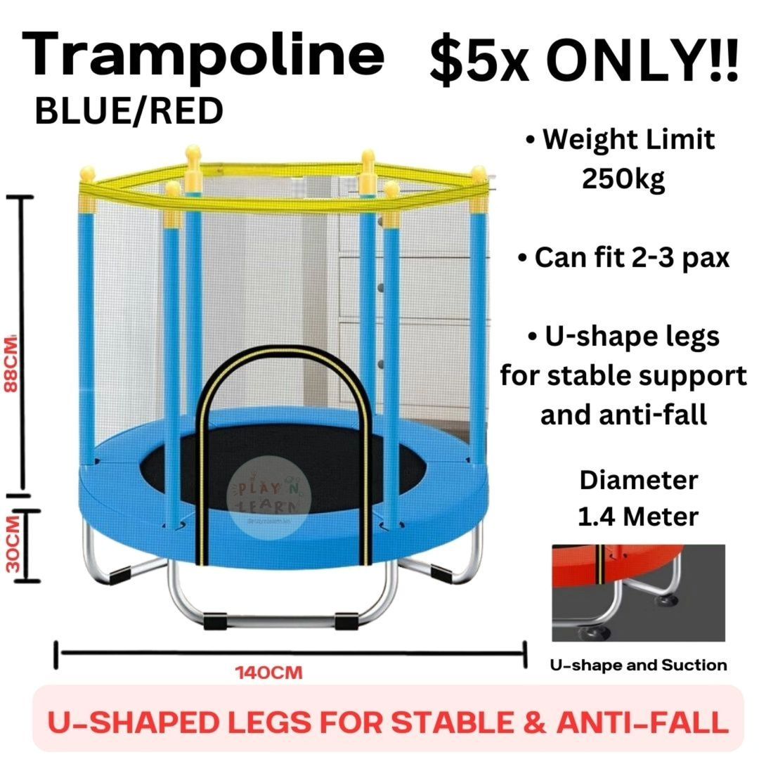 U-SHAPED LEG TRAMPOLINE (INSTOCK)