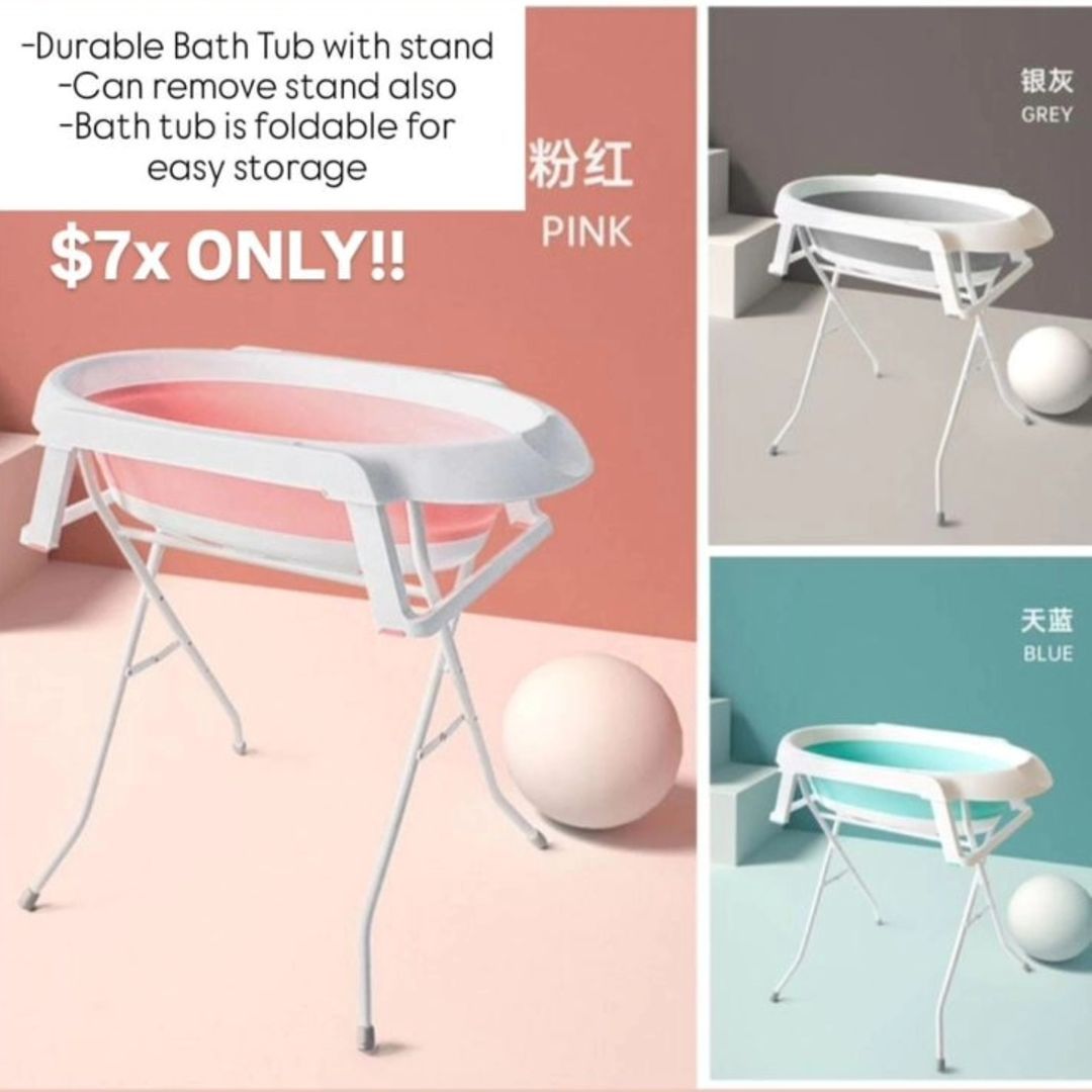 2 IN 1 BATHTUB AND STAND (INSTOCK)