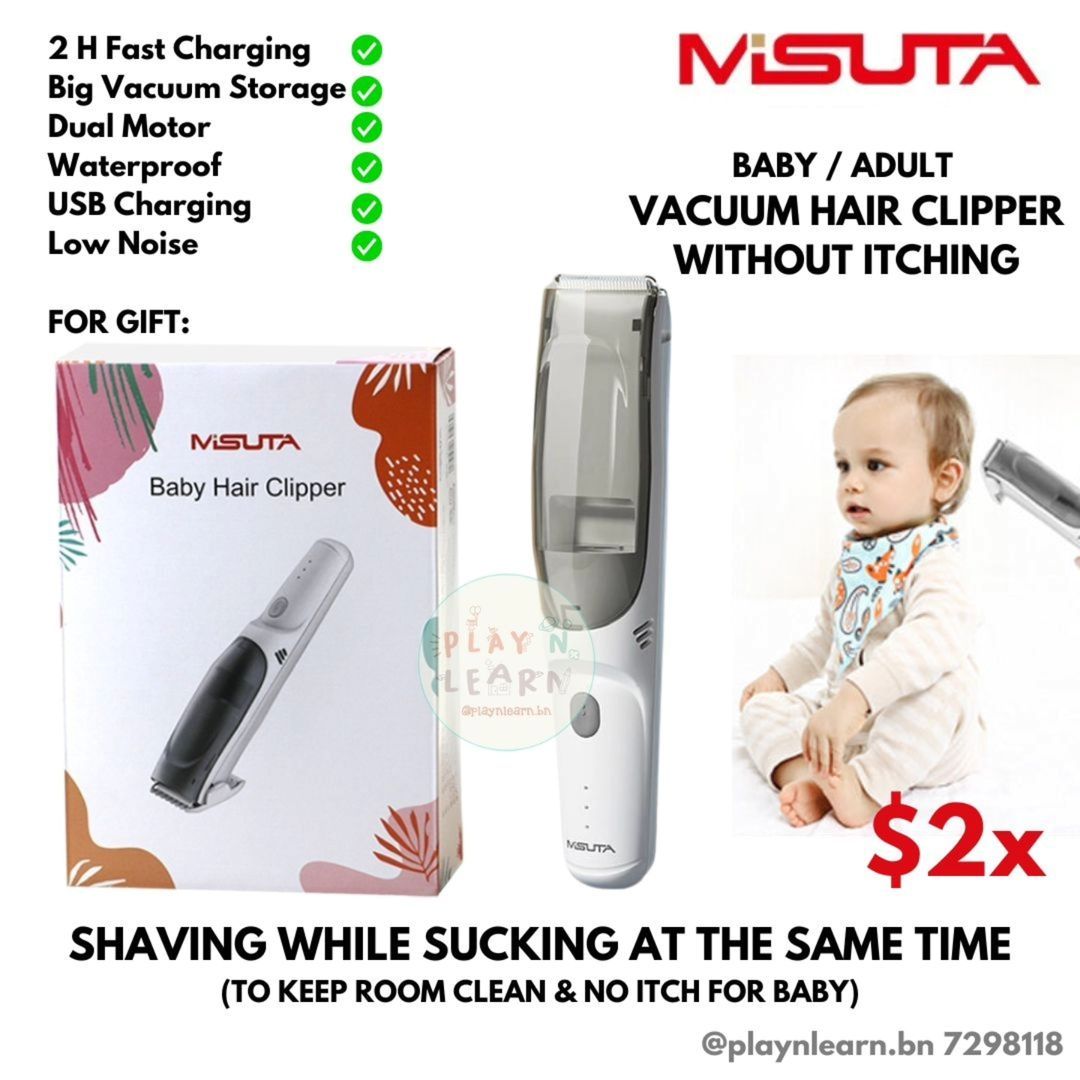 BABY KIDS HAIR CLIPPER MISUTA (INSTOCK)