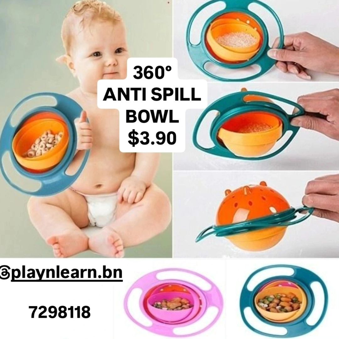 360° ANTI-SPILL BOWL (INSTOCK)