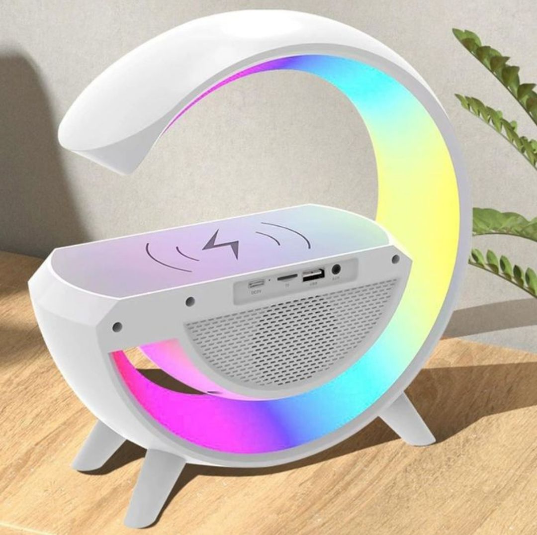WIRELESS G-SHAPED LAMP AND SPEAKER 