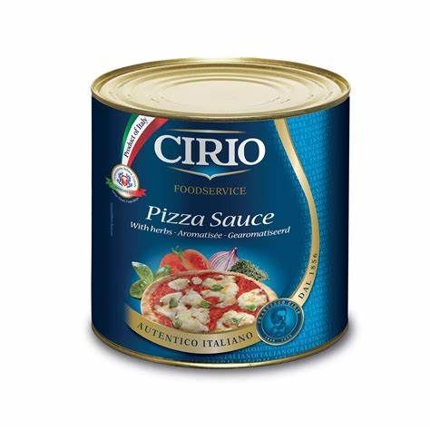 Cirio Pizza Sauce with Herbs 2.55kg