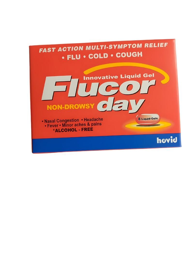 Flucor Day Non Drowsy & Alcohol free (For Flu, Cold & Cough)