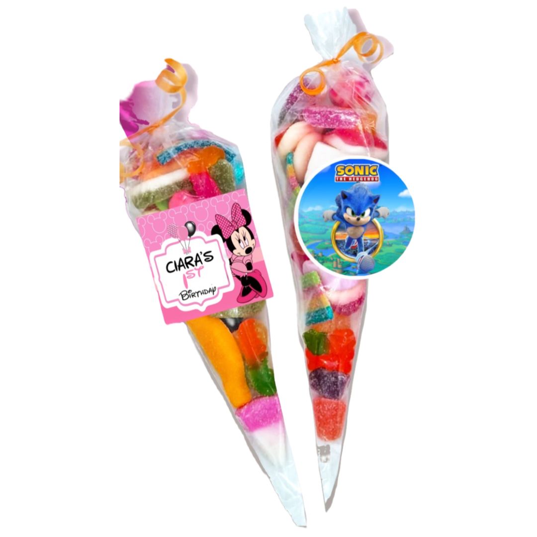 Cone Shaped Treat Bags (Not Filled)  